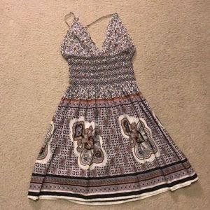 Printed summer dress
